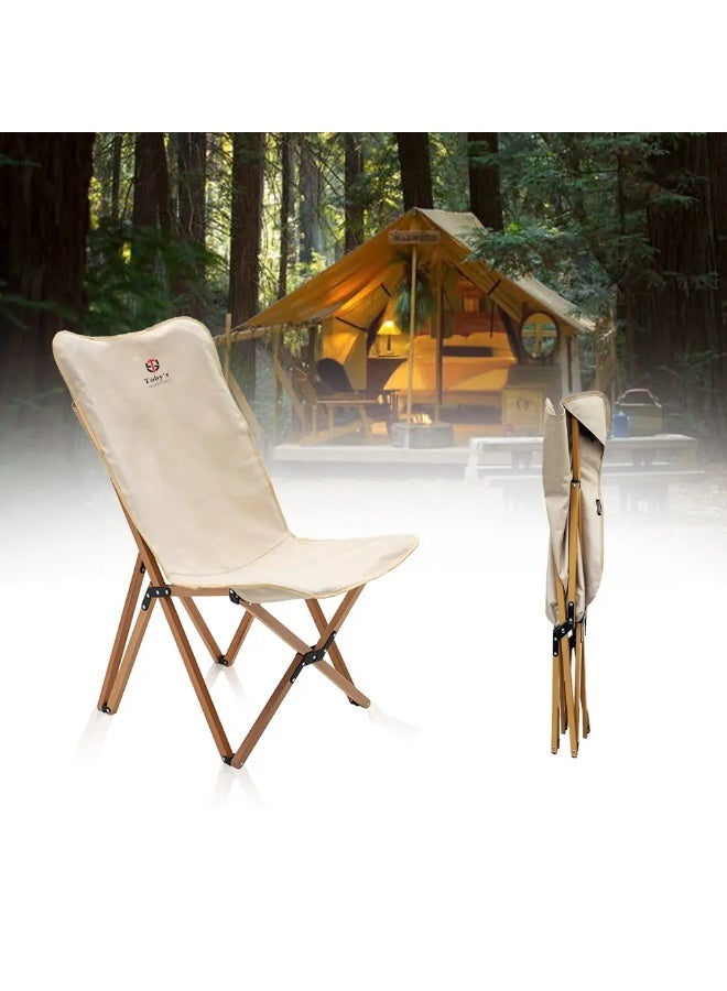 توبيز كرسي تخييم Butterfly قابل للطي وخفيف الوزن من Toby’s – موديل Camping Chair 05 - Image 2
